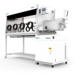 Lab2000-1800 Four Station Split Double-sided Glove Box