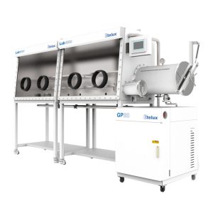 Lab2000-2400 Four Station Split Single-sided Glove Box